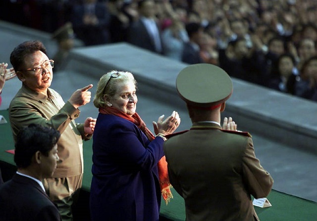 US Secretary of State Madeleine Albright made history with her 2000 visit to North Korea. PHOTO: AFP