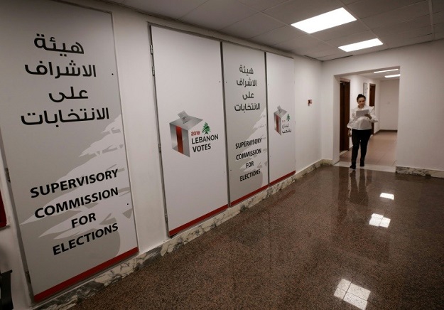 Exorbitant prices for media coverage are forcing first-time candidates in Lebanon's general election to turn to social media to reach potential voters. PHOTO: AFP