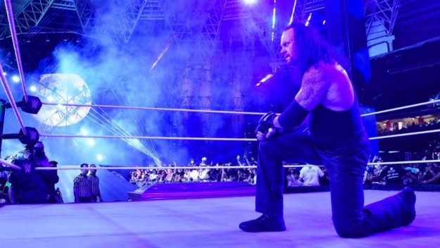 Undertaker. PHOTO:WWE
