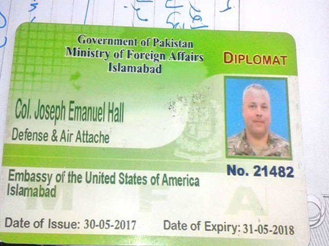 United States diplomat involved in hit-and-run case barred from leaving Pakistan