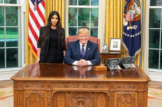 kim kardashian meets donald trump to discuss prison reform