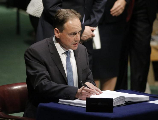 australian health minister greg hunt photo reuters carlo allegri