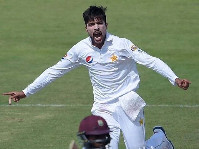 amir took five wickets including 4 36 in the second innings as pakistan outclassed england in all areas to win inside four days at lord 039 s photo afp