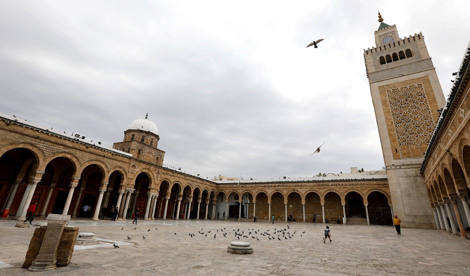 View of a mosque on the first day of Ramadan in Tunis. PHOTO: REUTERS