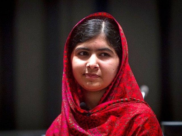 Malala delighted at girls' education pledge. PHOTO: AFP