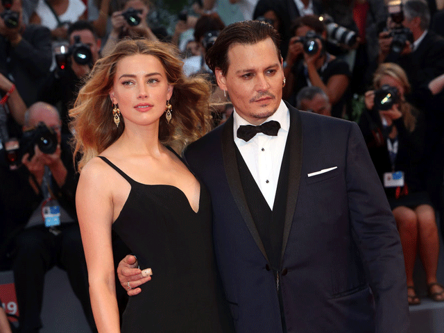 Amber Heard filed for divorce from Johnny Depp last year PHOTO: POPSUGAR