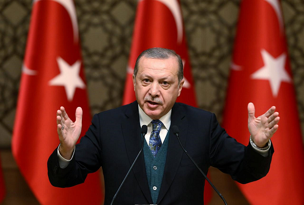 Turkish President Tayyip Erdogan PHOTO: REUTERS