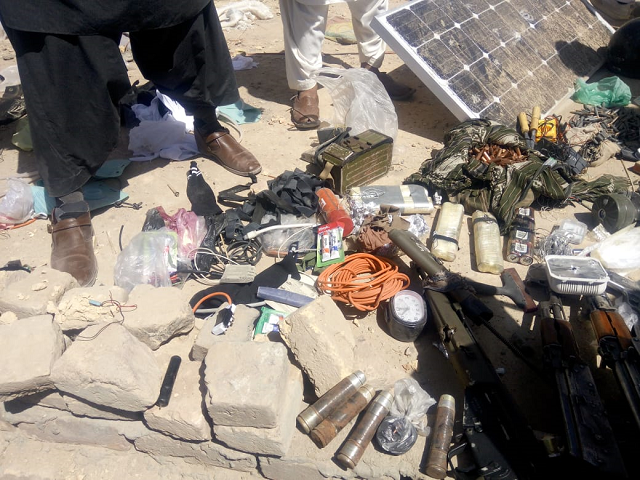 Ammunition recovered from terrorists. Source: Security Forces. 