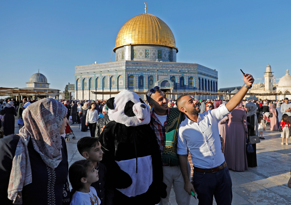 Palestinian selfie 