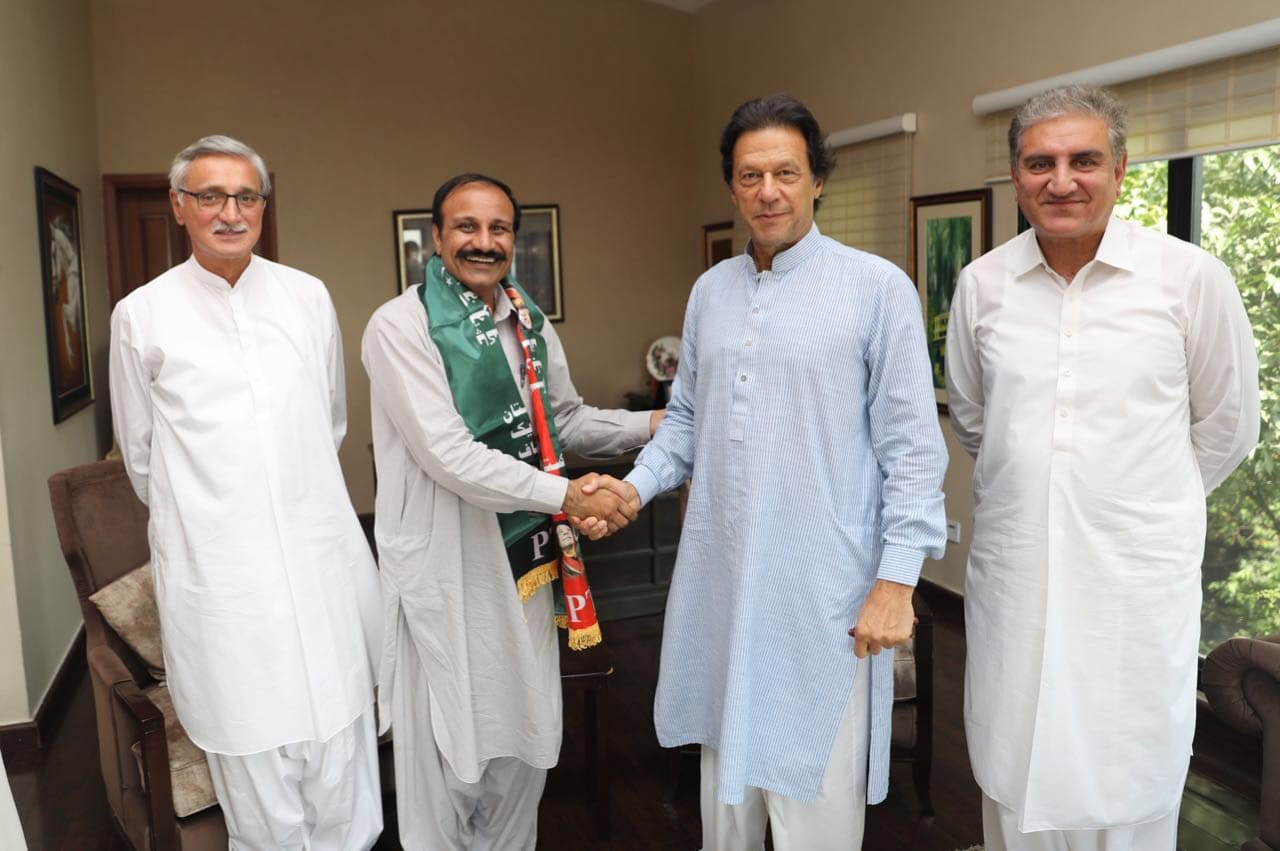 Three independent candidates join PTI. PHOTO: EXPRESS