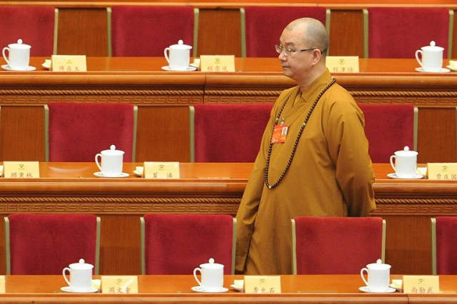 a 95 page document written by two former monks claims the abbot of longquan monastery 039 manipulated 039 nuns into having sex with him photo afp