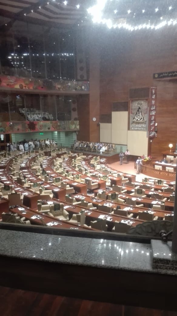 Sindh Assembly set to elect CM. PHOTO: EXPRESS
