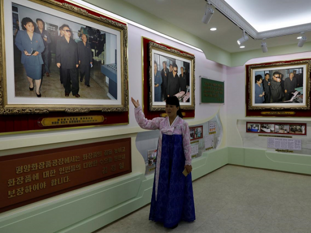 Chairs Placed In Glass, Diagrams Of Footsteps: Kim Jong Un's Visits 