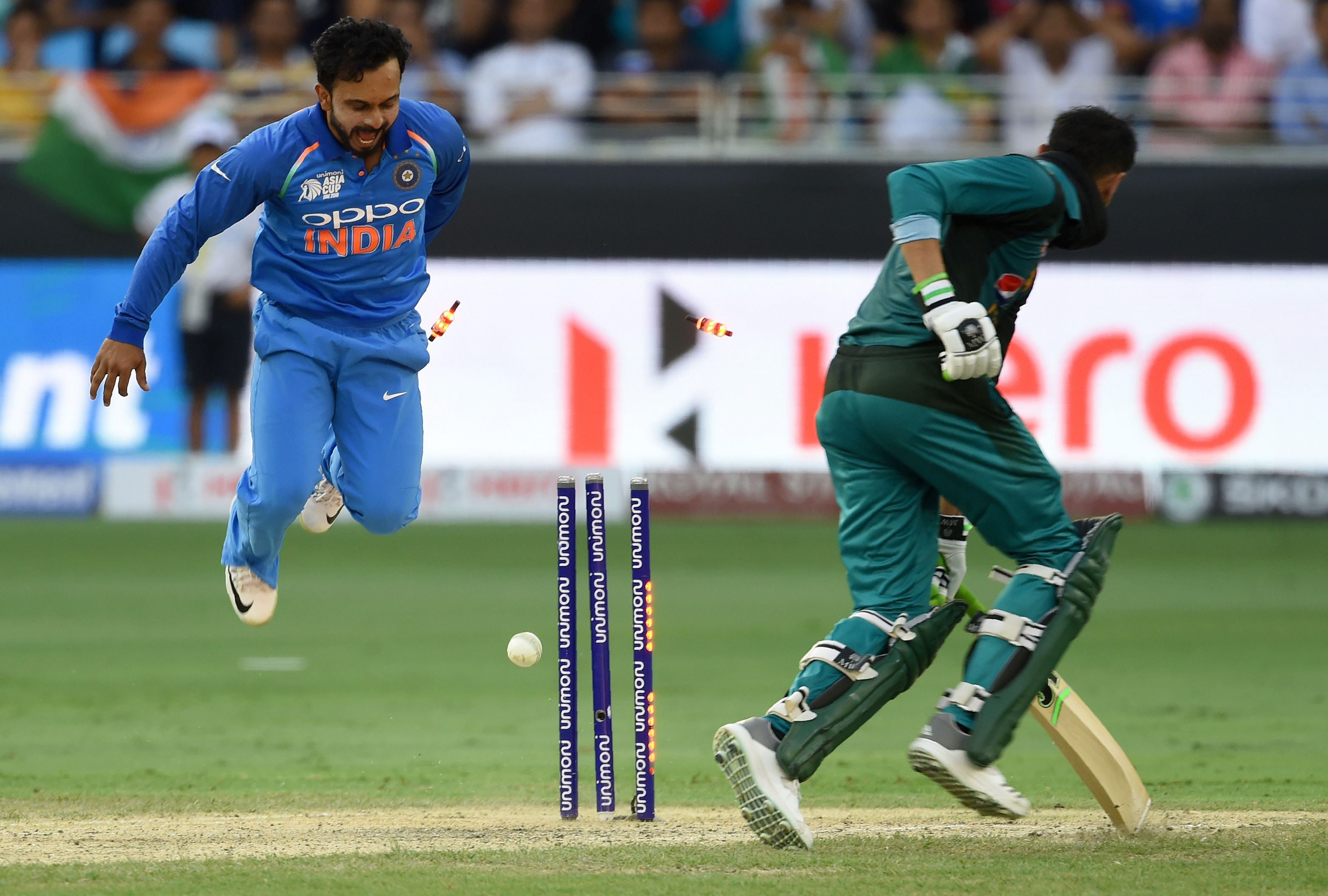 Asia Cup 2018 Jadhav Kumar Star As India Thrash Pakistan The