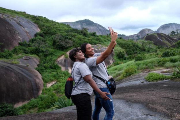 Instagram and internet sites about travelling around Nigeria are encouraging well-connected, young professionals to get out and discover their country. PHOTO: AFP