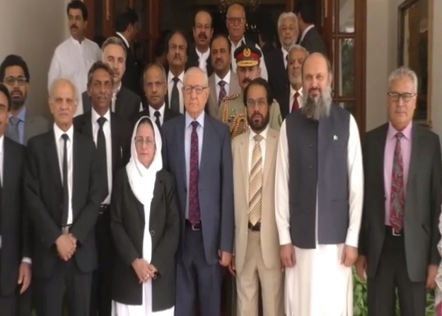 Chief Justice Tahira Safdar was sworn in as the new Balochistan High Court Chief Justice on September 1, 2018. SCREENSHOT