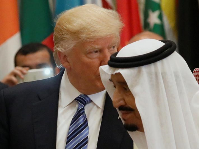 You wouldn’t last two weeks without us, Donald Trump tells Saudi king