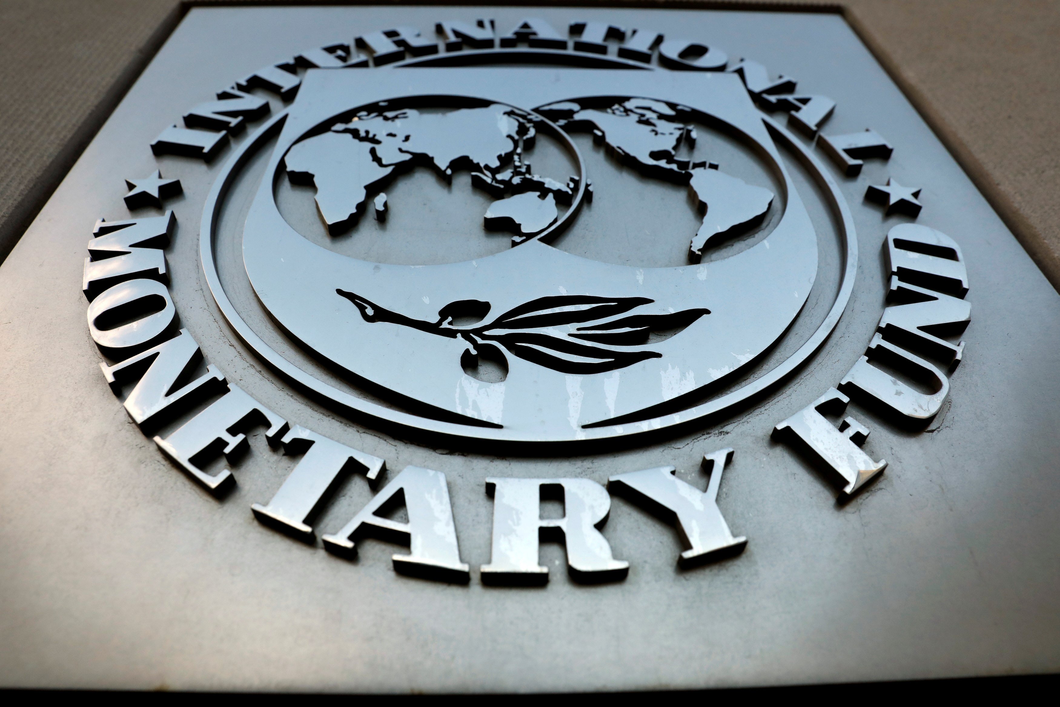 IMF sign. PHOTO: REUTERS