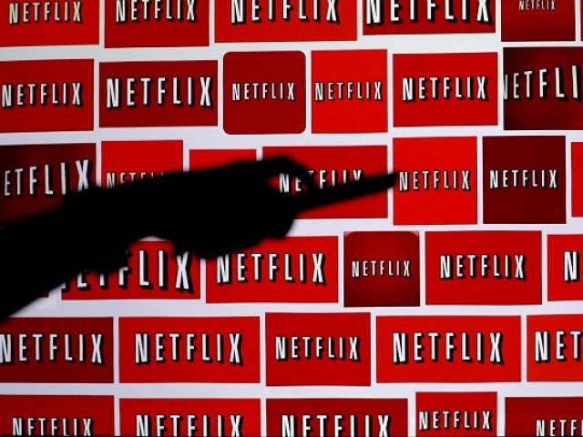 The Netflix logo is shown in this illustration photograph in Encinitas, California, US, on October 14, 2014. PHOTO: REUTERS