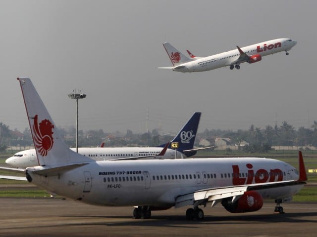 A Lion Air airplane takes off at Soekarno-Hatta airport in Jakarta April 29, 2013. PHOTO: REUTERS