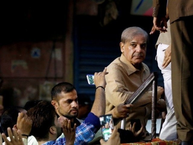 PML-N president Shehbaz Sharif. PHOTO: AFP