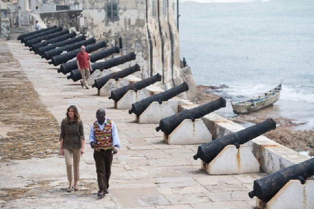 Cape Coast Castle was a major outpost on the Atlantic slave trading route. PHOTO AFP