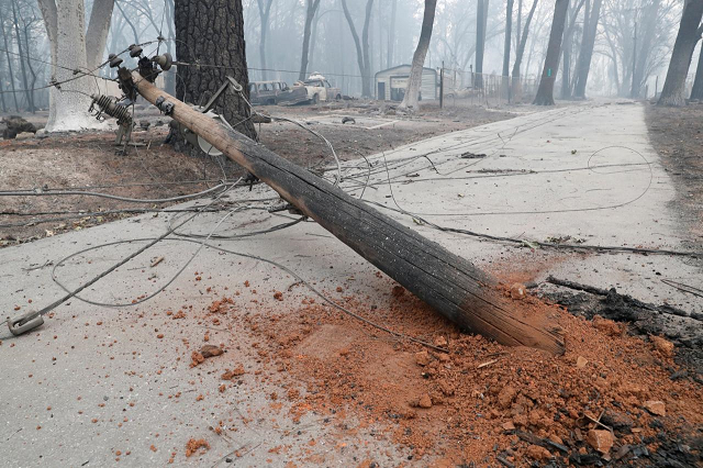 california wildfire victims sue utility pg e alleging negligence