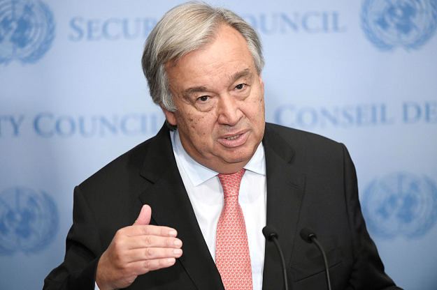 United Nations Secretary-General, Antonio Guterres. PHOTO: RADIO PAKISTAN