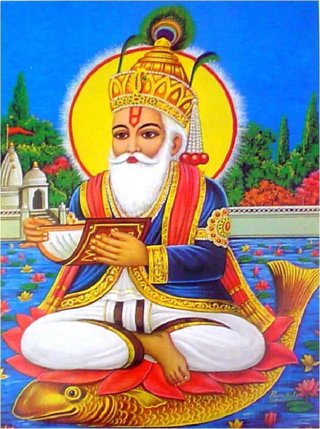Sufi saint and Hindu deity 'Jhulelal' is symbolised as a source of interfaith harmony in Sindh. PHOTO FILE