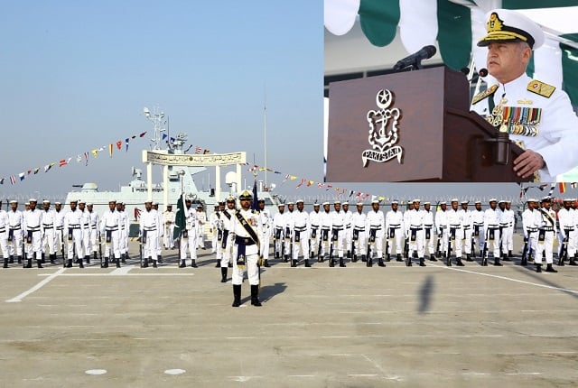 pakistan navy marks year end with efficiency competition parade