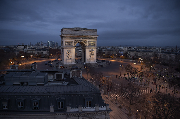 Paris was on high alert on December 8 with major security measures in place ahead of fresh 