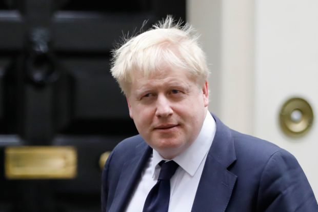 Boris Johnson. PHOTO: AFP