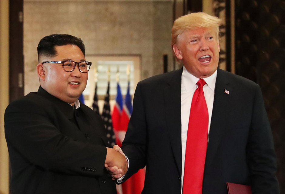 US President Donald Trump and North Korean Leader Kim Jong Un. PHOTO: REUTERS