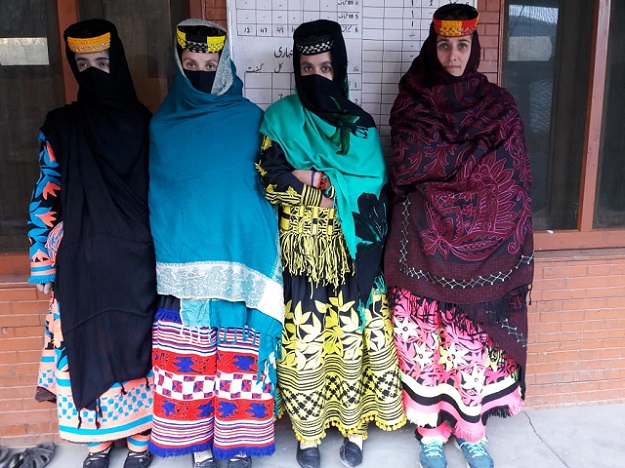 The crime-busting women of Kalash. PHOTO:EXPRESS
