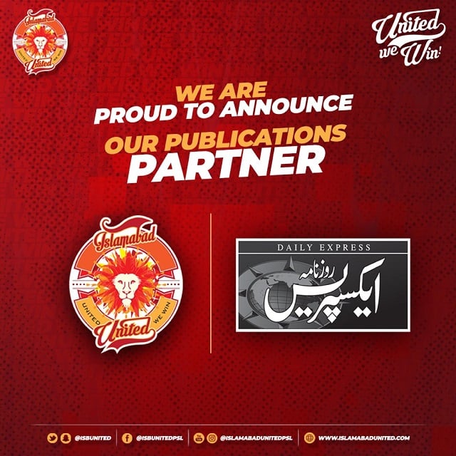 Psl 2019 Express Media Group Partners With Islamabad United The