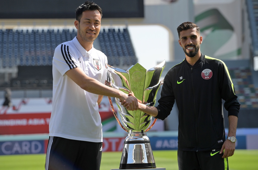 clash of titans japan have never lost an asian cup final while qatar 039 s defence have kept a record six clean sheets photo afp