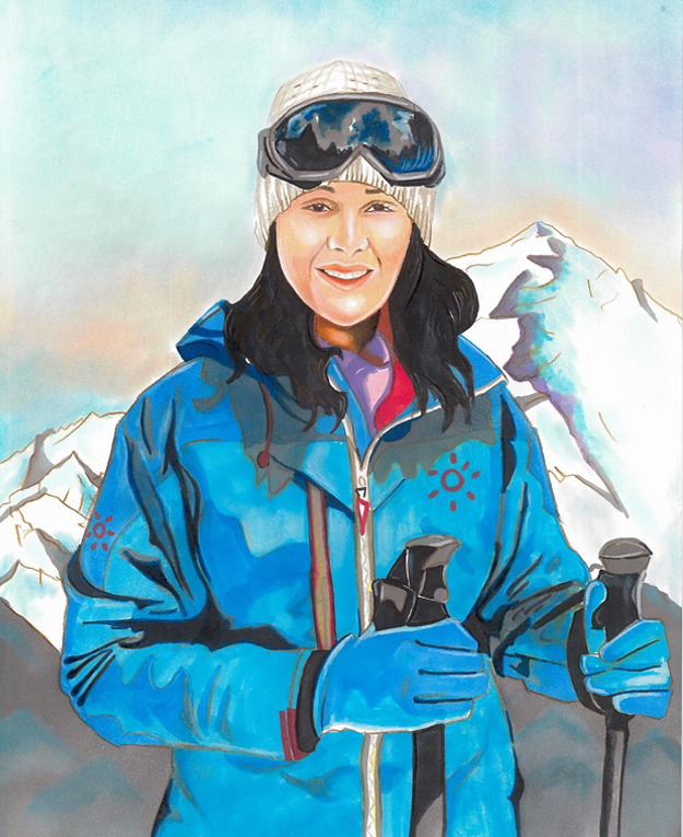 Samina Baig - First Pakistani woman to climb Mount Everest. PHOTO: INSTAGRAM/MALIHA ABIDI