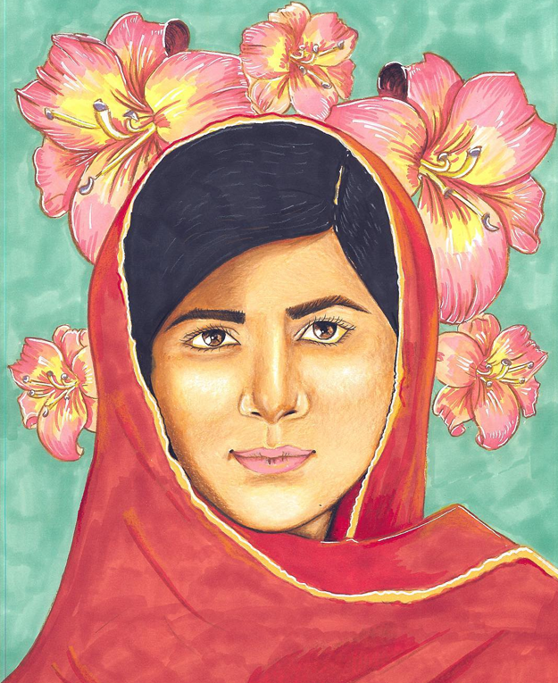 Malala Yousafzai - Youngest Nobel Laureate. PHOTO: INSTAGRAM/MALIHA ABIDI