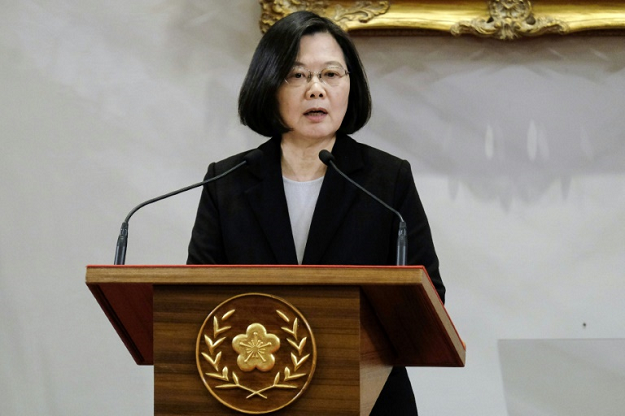 President Tsai Ing-wen's government -- which takes a more sceptical view of Beijing and vocally pushes its human rights credentials -- has so far made no moves to deport Liu and Yan. PHOTO: AFP