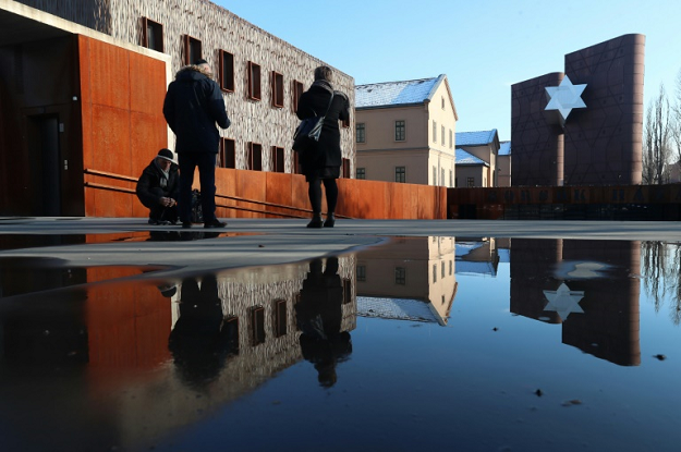 'House of Fates' Holocaust museum is housed in what was the former 'Jozsefvarosi' railway station in Budapest where Jews were deported to Nazi German death camps. PHOTO: AFP
