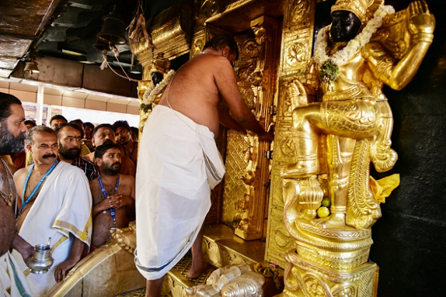 As soon as news of Wednesday's breach spread, the temple head priest ordered the shrine closed for a purification ritual. PHOTO: AFP