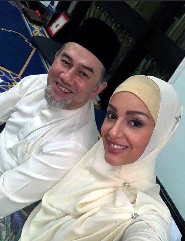 New image: Ms Voevodina, pictured with her new husband, converted to Islam last year. PHOTO COURTESY: DAILYMAIL