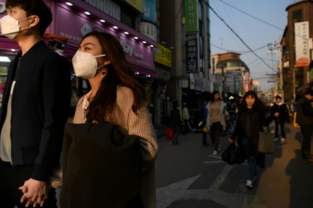 Pollution levels in South Korea sometimes spike as the prevailing winds blow PM2.5 particulates -- referred to as 