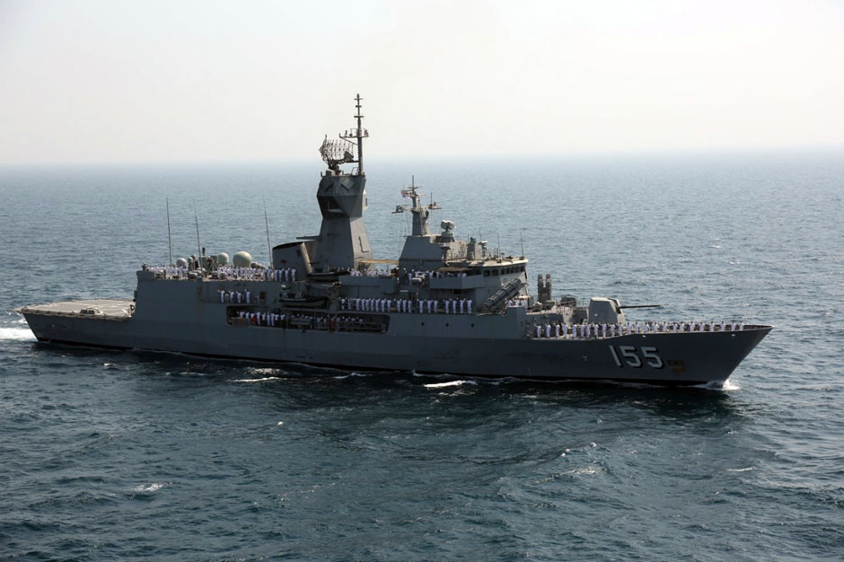 A PN warship during Aman-19.
