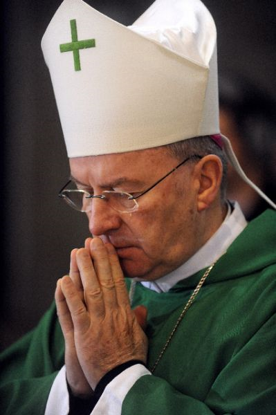 A complaint against Italian bishop Luigi Ventura, 74, the Apostolic Nuncio to France, for sexual assault is being investigated in France. PHOTO: AFP