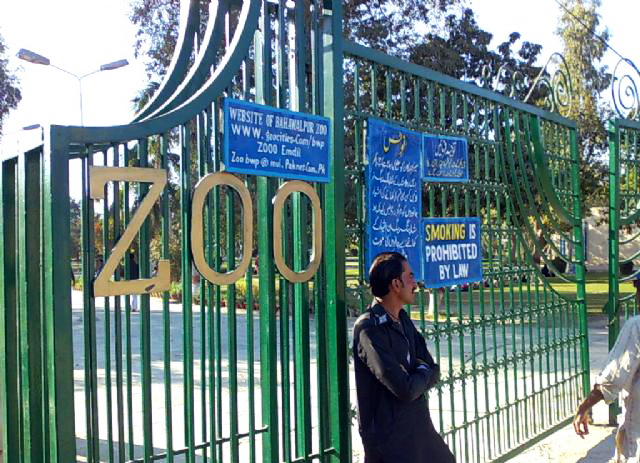 islamabad zoo entrance gate photo express