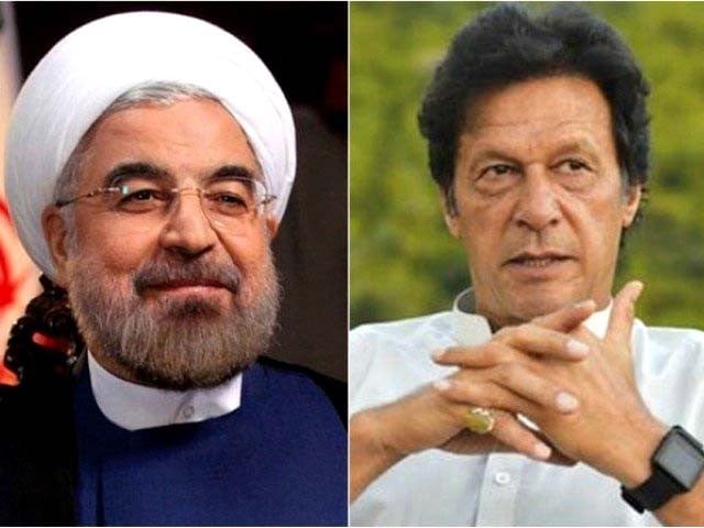 President Rouhani (L) and Prime Minister Imran Khan (R). FILE PHOTOS