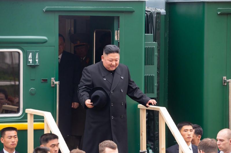 kim 039 s trip to the tumen river border with russia took only around nine hours a fraction of the two and a half day marathon he undertook in february to meet donald trump in hanoi photo reuters