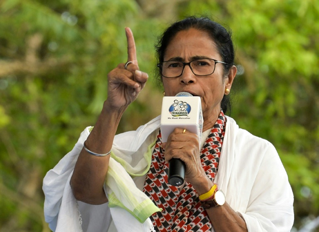 Mamata Banerjee is one of Modi's most vociferous critics and has been working to cobble together an anti-Modi alliance. PHOTO: AFP