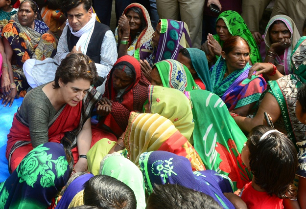 Priyanka Gandhi Vadra has been tasked with reviving the Congress party in the Uttar Pradesh, where it was thrashed in 2014 polls. PHOTO: AFP